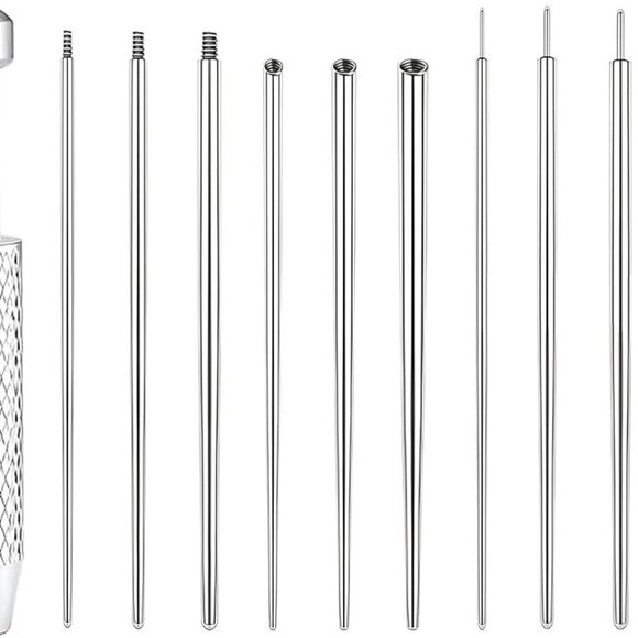 Other - Piercing Taper Ball Grabber Tool Set for Jewelry Change 14G-20G Stainless Steel